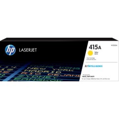 Оригинальный лазерный картридж HP W2032A LaserJet 415A, желтый, 2100 стр