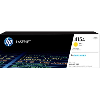 Оригинальный лазерный картридж HP W2032A LaserJet 415A, желтый, 2100 стр в Metoo.kz - Metoo (1)