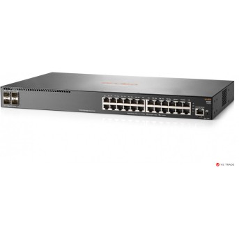 Коммутатор JL259A Aruba 2930F 24G 4SFP Layer 3 Switch, 1U (24xRJ-45 10/<wbr>100/<wbr>1000 ports, 4xSFP 1GbE ports) - Metoo (1)