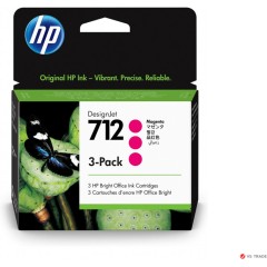 Картриджи HP 712 29 мл. пурпурные 3 шт. (для DesignJet) (3ED78A)