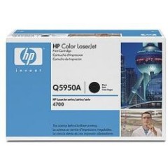 Картридж HP Q5950A, Чёрный, На 11000 страниц для HP Color LaserJet 4700