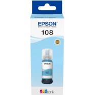 Картридж Epson C13T09C54A 108 EcoTank ink Light Cyan..