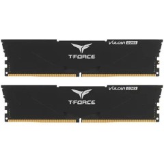 Комплект модулей памяти TeamGroup Team T Force Vulcan DDR5 64Gb (32x2), 6000MHz, CL38, FLBD564G6000HC38ADC01, Black