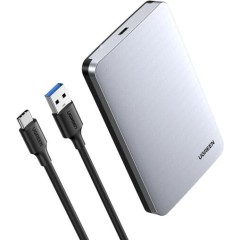 Кейс для SSD/<wbr>HDD Ugreen CM300 2.5apos;apos; SATA External Hard Drive Enclosure with C To A cable, 70498