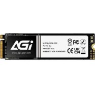 Твердотельный накопитель AGI AI198R, 256Gb M2 PCIe 3.0 x4, Read 1950 Write 1200, AGI256G80AI198R-C..