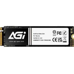Твердотельный накопитель AGI AI198R, 256Gb M2 PCIe 3.0 x4, Read 1950 Write 1200, AGI256G80AI198R-C..