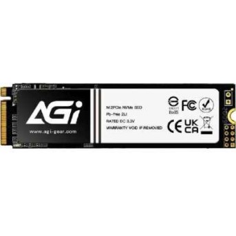 Твердотельный накопитель AGI AI198R, 256Gb M2 PCIe 3.0 x4, Read 1950 Write 1200, AGI256G80AI198R-CB в Metoo.kz - Metoo (1)