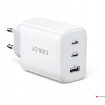 Зарядное устройство Ugreen CD275 90496 USB-A+2*USB-C 65W GaN Tech Fast Charger - Metoo (1)