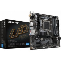 Сист.плата Gigabyte B760M DS3H AX 1.2, B760, 1700, 2xDDR4, PCI-Ex16, 2xPCI-Ex1, 2xM.2, 4xSATA, 2xDP, HDMI, BOX