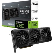 Видеокарта ASUS PRIME-RTX5080-O16G, RTX 5080, 16G OC GDDR7, 256bit, HDMI, DP, BOX
