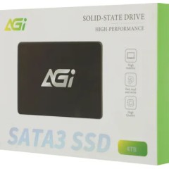 Твердотельный накопитель AGI, AI238, 4000Gb, R550Mb/<wbr>s, W510Mb/<wbr>s, TLC, 7mm, SATA, AGI4K0GIMAI238-C, Retail