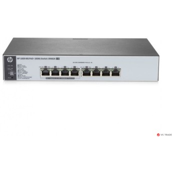 Коммутатор J9982A HPE OfConnect 1820 (65W) L2 Switch (4xRJ-45 10/<wbr>100/<wbr>1000 PoE+ ports, 4xRJ-45 10/<wbr>100/<wbr>1000 ports) - Metoo (1)