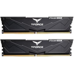 Комплект модулей памяти TeamGroup Team T Force Vulcan DDR5 32Gb (16x2), 6000MHz, CL38, FLBD532G6000HC38ADC01, Black