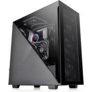 Компьютерный корпус Thermaltake Divider 300 TG, CA-1S2-00M1WN-00, ATX/MicroATX/Mini-ITX, USB 2*3.0 /Без Б/П, Чёрный