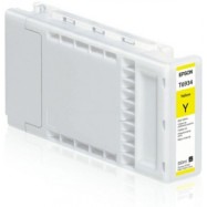 Картридж струйный Epson C13T69340N Yellow 350ml, SC-T3000/T5000/T7000/ЖЕЛТАЯ НАКЛЕЙКА..