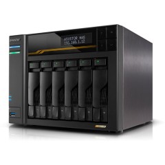 Сетевой накопитель ASUSTOR AS6806T 6-bay NAS server 16GB DDR5 AMD Ryzen V3C14 - 2x 10 GbE + 2x 5 GbE.
