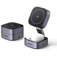 CD226 Ugreen W702 35316 2-in-1/15W Magnetic Wireless Charger for IPhone + AirPods