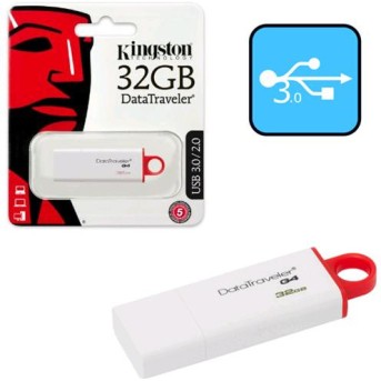 Накопитель USB 3.0 32GB Kingston DTIG4/<wbr>32GB - Metoo (3)