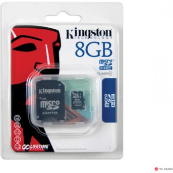 Карта памяти microSD 8Gb Kingston SDC4 - Metoo (2)