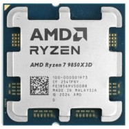 Процессор AMD Ryzen 7 9850X3D, AM5, 4.7GHz base 5.6GHz Turbo, 96Mb L3, 8C/16T, 100-000001973, TRAY..