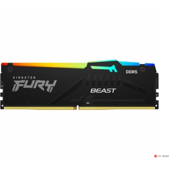 ОЗУ DDR5 Kingston FURY Beast RGB 8Gb, 5600MHz, CL36, 1,25v, KF556C36BBEA-8 - Metoo (1)
