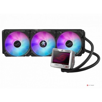 СЖО ASUS ROG RYUJIN II 360 ARGB EVA EDITION, AIO, 2x120mm fan, 60mm fan, ARGB, 1700, 3.5quot; Full Color LCD, BOX - Metoo (1)