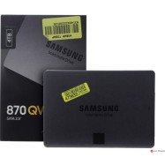Твердотельный накопитель SSD Samsung 870 EVO, MZ-77Q4T0BW, 4Tb ГБ, 2.5" SATA III, чтение: 560 МБ/с, запись: 530 МБ/с,TLC