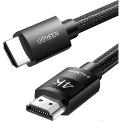 Кабель Ugreen HD119 4K HDMI Cable Male to Male Braided 2m 40101