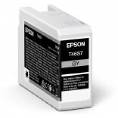 Картридж струйный Epson C13T46S700, T46S серый для SC-P700 (Gray T46S7 ULTRACHROME PRO 10 INK)..