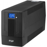 ИБП FSP iFP 800 480W/батарея 12V 9Ah/USB port/RJ 45/2 розетки Euro/ЖК дисплей..