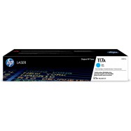 Оригинальный лазерный картридж HP 117A, голубой, W2071A