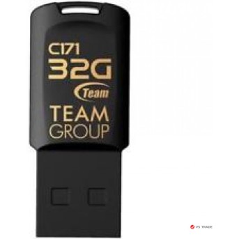 USB флешка 32Gb Team Group TC17132GB01 C171 2.0 DRIVE Black - Metoo (1)