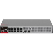 Коммутатор RUIJIE RG-S2915-10GT2MS-P-L managed L2+ PoE+ (10 x 10/100/1000 RJ45; 2 x 2.5GE/1GE SFP ports 125W PoE)