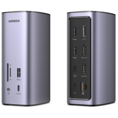 Док-станция UGREEN CM555 USB-C Multifunction Docking Station Pro 90325..