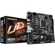 Сист.плата Gigabyte H610M S2H V3 DDR4 1.0, H610, 1700, 2xDDR4, PCI-Ex16, PCI-Ex1, M.2, 4xSATA, 2xDP, D-Sub, HDMI, BOX