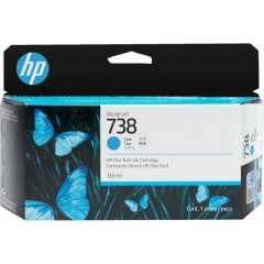 Струйный картридж HP 738 498N5A голубой 130 мл для HP DesignJet T850, T950..