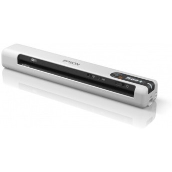 Мобильный сканер Epson WorkForce DS-80W, А4, CIS, 4сек/<wbr>А4, USB, WIFI, питание от USB/<wbr>аккумулятора, B11B253402 - Metoo (1)