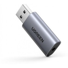 Адаптер UGREEN CM383 USB 2.0 to 3.5mm Audio Adapter..