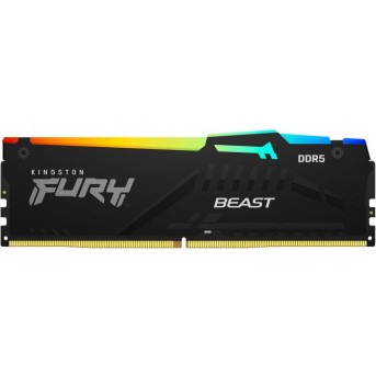 ОЗУ DDR5 Kingston FURY Beast RGB 8Gb, 5600MHz, CL36, 1,25v, KF556C36BBEA-8 - Metoo (1)