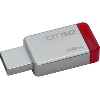 USB Флеш 32GB 3.0 Kingston DT50/<wbr>32GB металл - Metoo (1)