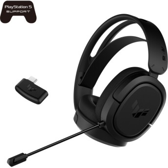 Беспроводная гарнитура ASUS TUF GAMING H1 WL 2,4 ГГц/<wbr>USB-C/<wbr>7.1, 90YH0391-B3UA00 - Metoo (1)
