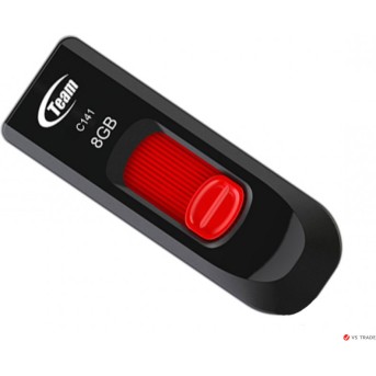 USB флешка 8Gb Team Group TC1418GR01 C141 Красная - Metoo (1)