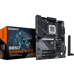 Сист.плата Gigabyte B850 GAMING WF6, B850, 4xDDR5, PCI-E5 x16, 3xM.2, SATA6, HDMI, DPx2, Wi-Fi6E, LAN2.5GbE, BOX