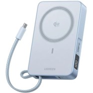 Пауэрбанк Ugreen PB773 65958B 10000mAh 30W 1C + 25W Magnetic Wireless Power Bank with 1* 30W Build..
