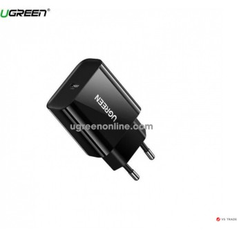 Зарядное устройство UGREEN CD137 PD Fast Charger EU (Black), 10191 - Metoo (1)