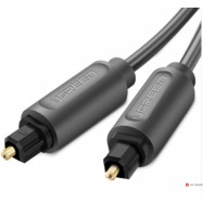 Аудиокабель UGREEN AV122 Toslink Optical Audio Cable, 1.5m, Black, 70891