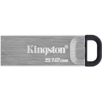 USB- Flash Kingston 512GB DataTraveler Kyson USB3.2 Gen 1 DTKN/<wbr>512GB,200 МБ/<wbr>с чтение, 60 МБ/<wbr>с запись, Silver - Metoo (1)
