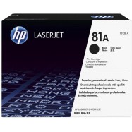 Оригинальный лазерный картридж HP 81A CF281A Черный