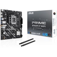Сист.плата ASUS PRIME B760M-F WIFI, B760, 1700, 2xDDR5, PCI-E x16, PCI-E x1, 2xM2, SATA, DP, HDMI,..