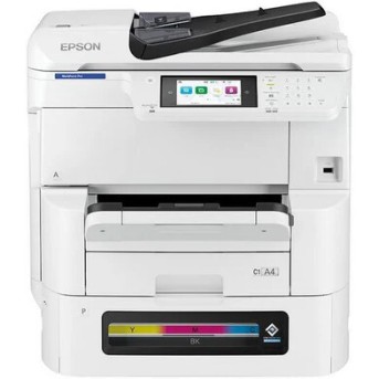 МФУ струйное цветное Epson WorkForce Pro EM-C8100RDW, А3+, до 25 стр/мин, WIFI, Ethernet, FAX в Metoo.kz - Metoo (1)